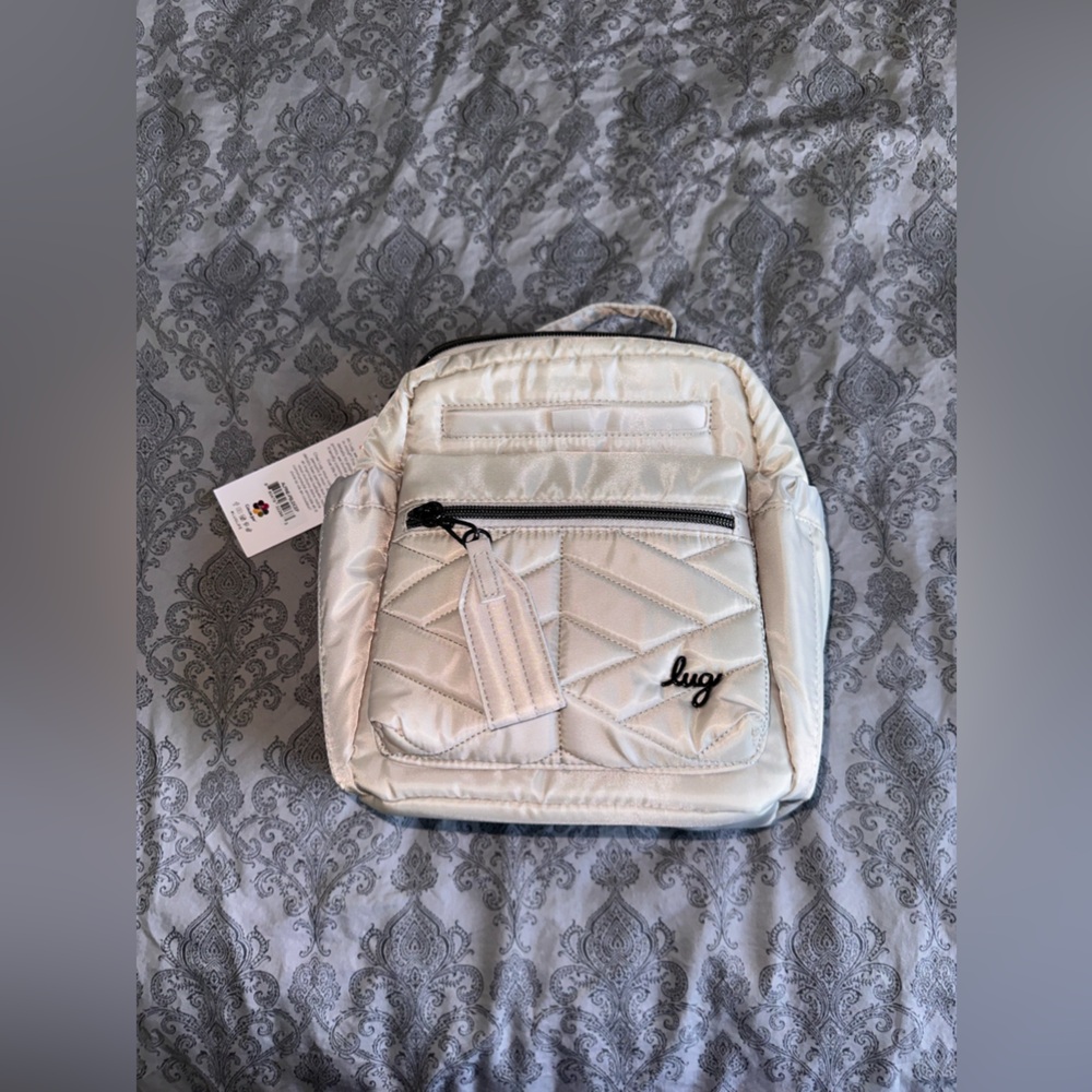 Lug Alpine Cream Crossbody Purse